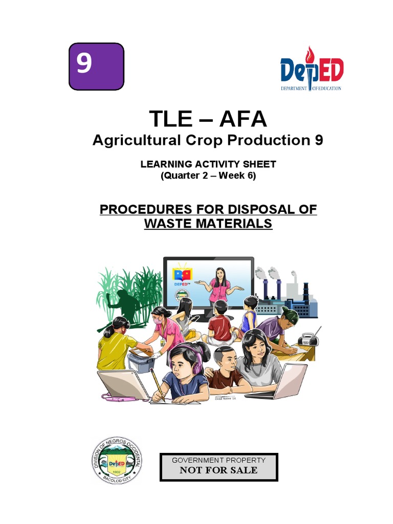TLE-AGRI CROP 2Q-WEEK 6-Final (Procedures For Disposal of Wastee ...
