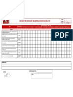 Formato - Inspección de Limpieza de OPE