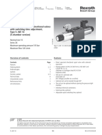 4/3-, 4/2-And 3/2-Way Directional Valves With Switching Time Adjustment, Type 5-.WE 10 (5-Chamber Version)