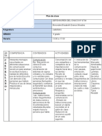 Formato de Plan de Clase