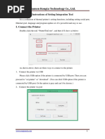 Setting Integration Tool Manual