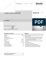 Pump Motor Assembly: RE 51062/10.05 Replaces: 11 .02