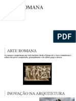 Arte Romana: Arquitetura e Escultura