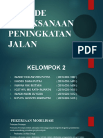 Metode Pelaksanaan Peningkatan Jalan