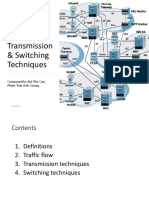 Chapter 3. Transmission and Switching Techniques