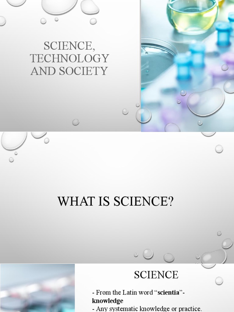 Introduction To Science Technology and Society | PDF