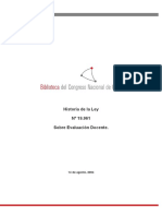 La Historia Legal de La Evaluación Docente