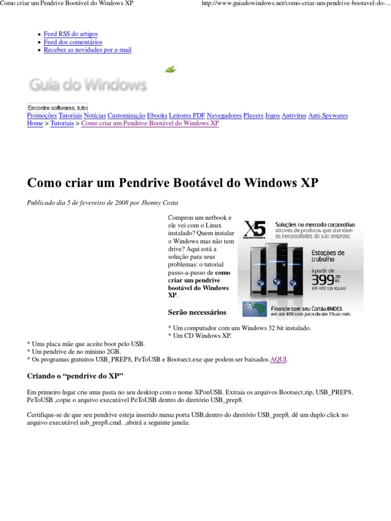 Bootsect Zip Usb_prep8 Pe To Usb