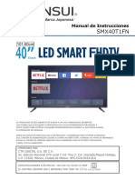 TV Sansui 40 Pulgadas FULL HD SMART TV LED SMX-40P28NF