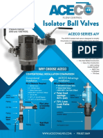 Aceco Isolator Ball Valve