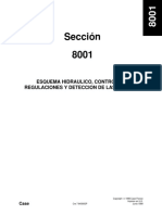 Sección 8001: Esquema Hidraulico, Controles, Regulaciones Y Deteccion de Las Averias