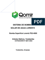 Cotizacion Q041-2022 - Bombeo Solar, Arboles Nativos Yarabamba - Lorentz PS2-4000 CS-F16-3 - Arequipa-1