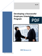 Developing An Effective Employee Orientation Program LB
