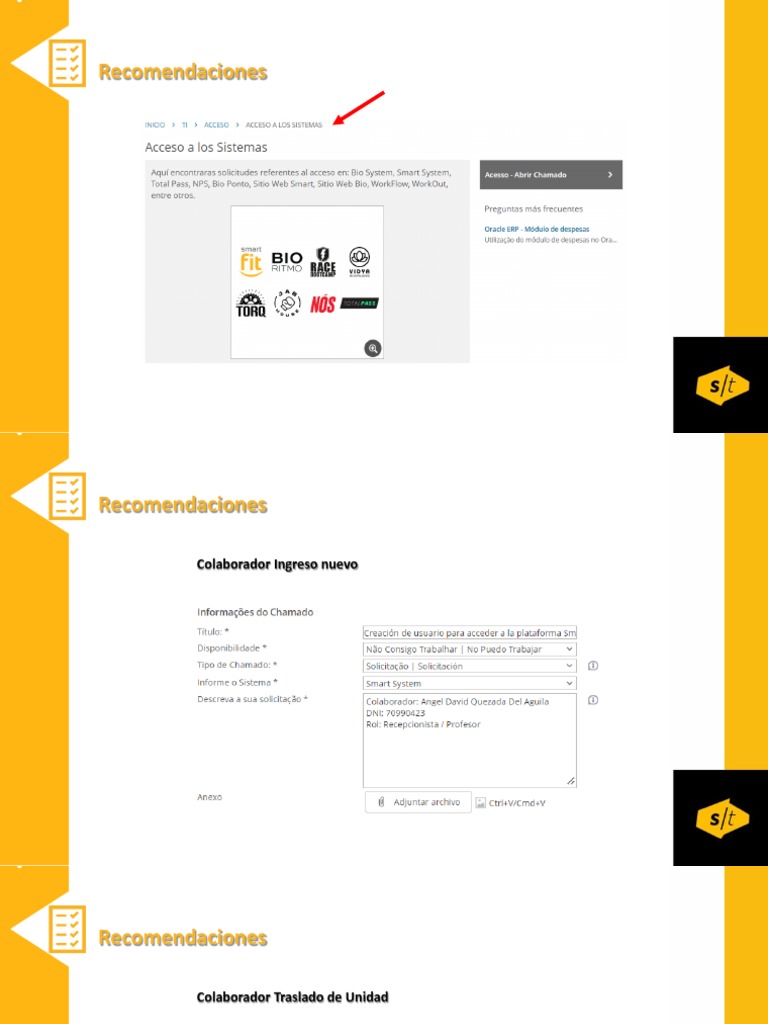 Smart TI - Gestion de Usuarios y Contraseña | PDF
