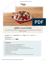 Gelatina Mosaico Bandera - Recetas Nestlé