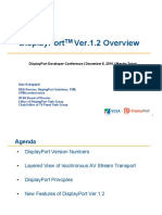 DisplayPortTM Ver.1.2 Overview Highlights New Features