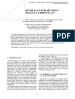 Detection of Rock Instabilities