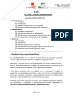 4ºESO - Tema 2 - El Desarrollo de Las Capacidades Básicas