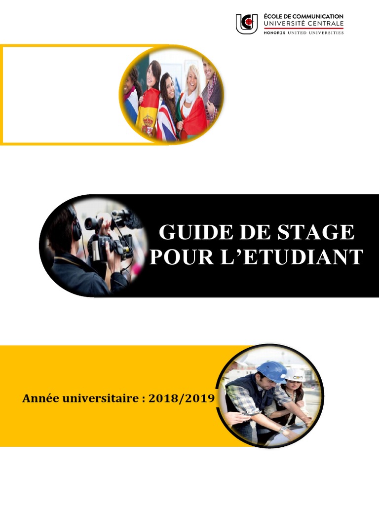Guide de Stage Étudiant en Tunisie | PDF | Méthode d'enseignement ...