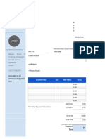 Invoice Template Doc Side