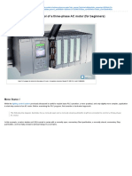 Basic PLC Program For Control of A Three-Phase AC Motor - EEP