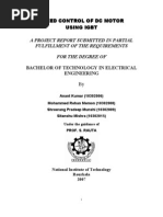 Download Speed Control of Dc Motor by Vivek Vicky SN59292095 doc pdf