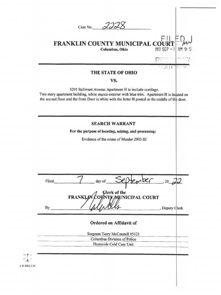 Search Warrant | PDF