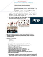 Actividad # 3: Composiciones Corporales Expresivo-Comunicativas