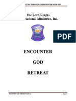Encounter God Retreat Manual