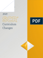 Curriculum Changes