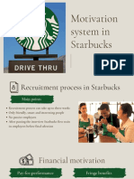 Motivation System in Starbucks