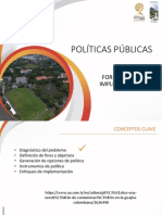 Políticas Públicas - Objetivos - Implementación