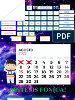 Semana 01 Al 05 de Agosto