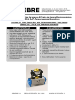 Art.5960 02 Limit Switch Box With 2 Electromechanic Limit Switch Omron SSG - 5L1P. For Pneumatic Actuators
