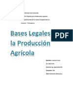 Base Legal de Producción Agricola OSP I