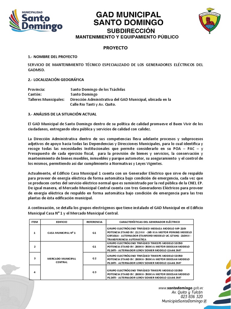 Overhaul De Generadores Eléctricos: Qué Mantenimiento Deben Tener Estos  Equipos - CRM Cochabamba