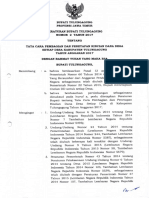 Perbup Nomor 2 Tahun 2017 Tentang Tata Cara Pembagian Dan Penetapan Rincian Dana Desa Setiap Desa Kabupaten Tulungagung Tahun Anggaran 2017