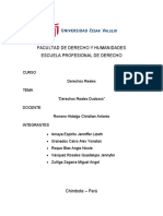 DERECHOS REALES DUDOSO - RETENCION