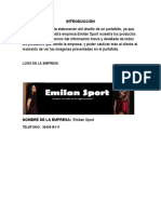 Introducciòn Emilan Sport