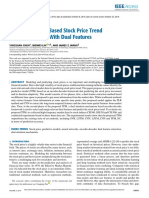 A Dual-Attention-Based Stock Price Trend Prediction Model With Dual Features