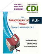 Communication Sur La LF 2017