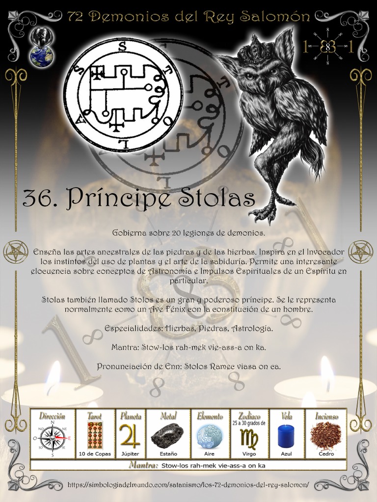 36 Principe Stolas PDF | PDF