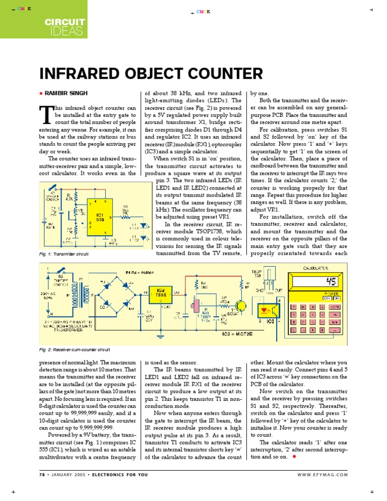 Infrared Object Counter | PDF