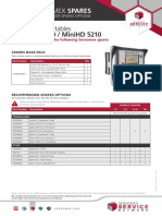 Servoflex Micro I.S. 5100 Minihd 5210 Recommended Spares Us English 2