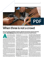 When Three Is Not A Crowd - The Guardian - 19.06.2007