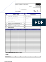 SVE-F-078 Check List Arnes