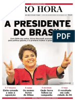 Capa ZH Dilma