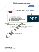 Module 2-The Philippine Financial System