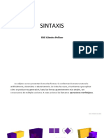 Sintaxis