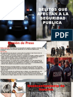 Delitos Que Afectan A La Seguridad Publica 9988....